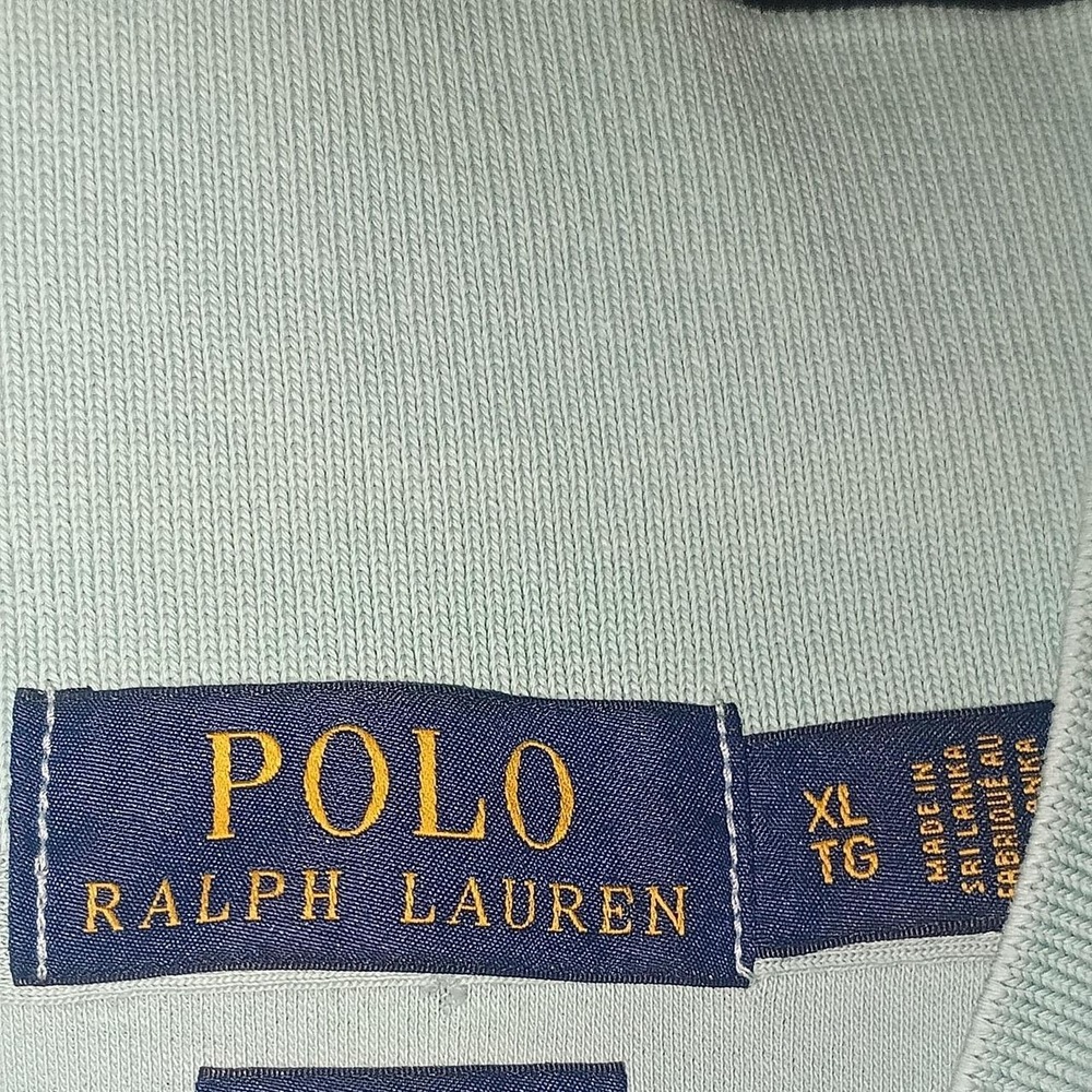 Polo Ralph Lauren Mens XL Light Blue Short Sleeve Classic Fit Pony Polo Shirt